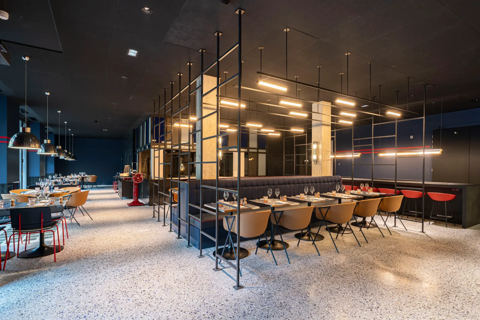 Banquette pour restaurant